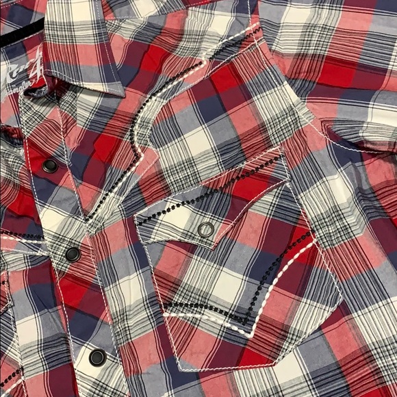 Rock 47 Wrangler dress shirt NWOT - Picture 2 of 9